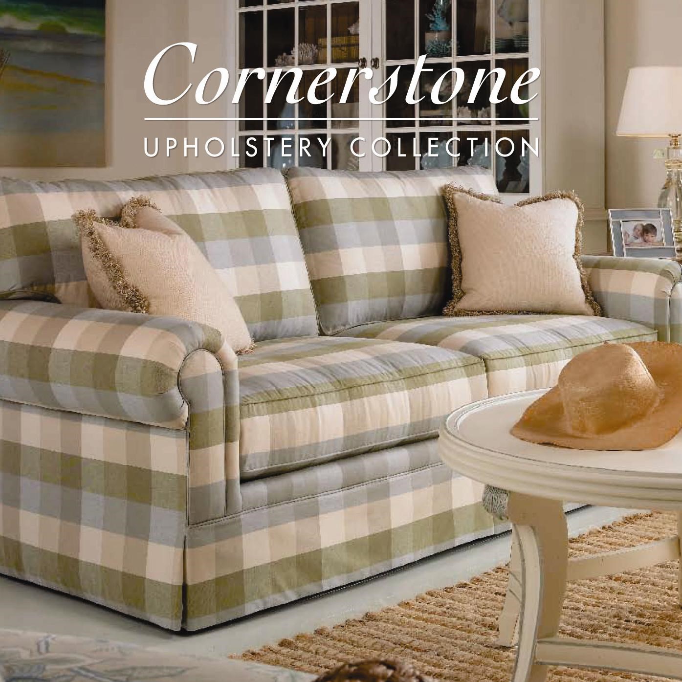 Century Cornerstone LTD7600 3 b Customizable b Stationary Sofa